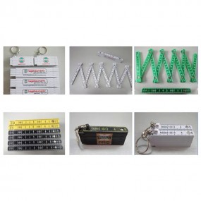 Duimstok sleutelhanger bedrukken met logo | opvouwbare ...