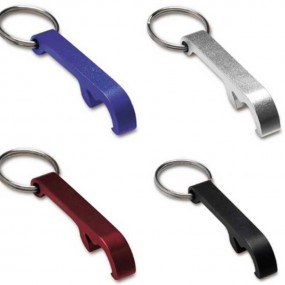 Sleutelhanger met flesopener bedrukken vanaf 100 stuks