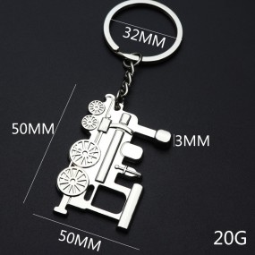 Metalen sleutelhanger maatwerk voor bedrijven
