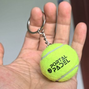 Tennisbal sleutelhanger bedrukken | origineel relatiege...