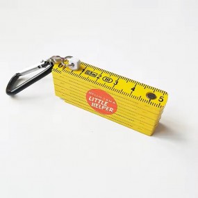 Duimstok sleutelhanger met logo | praktisch en duurzaam
