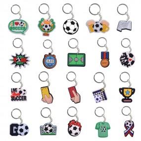 PVC sleutelhanger op maat gemaakt met eigen logo