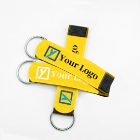 Klittenband sleutelhanger met eigen logo | promotiearti...