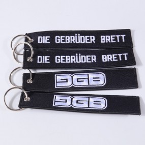 Sleutelhanger borduren met eigen logo | Geborduurde pro...