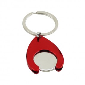 Sleutelhanger met winkelwagenmunt bedrukken vanaf 100 s...